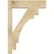 Ekena Millwork Merced Block Rough Sawn Outlooker, Douglas Fir, 6"W x 20"D x 28"H OUT06X20X28MRC05RDF - alternate 3